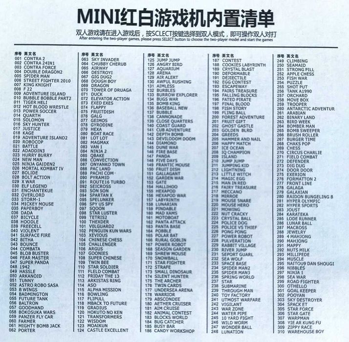 Consola retro com 620 jogos da Nintendo AV out Novas