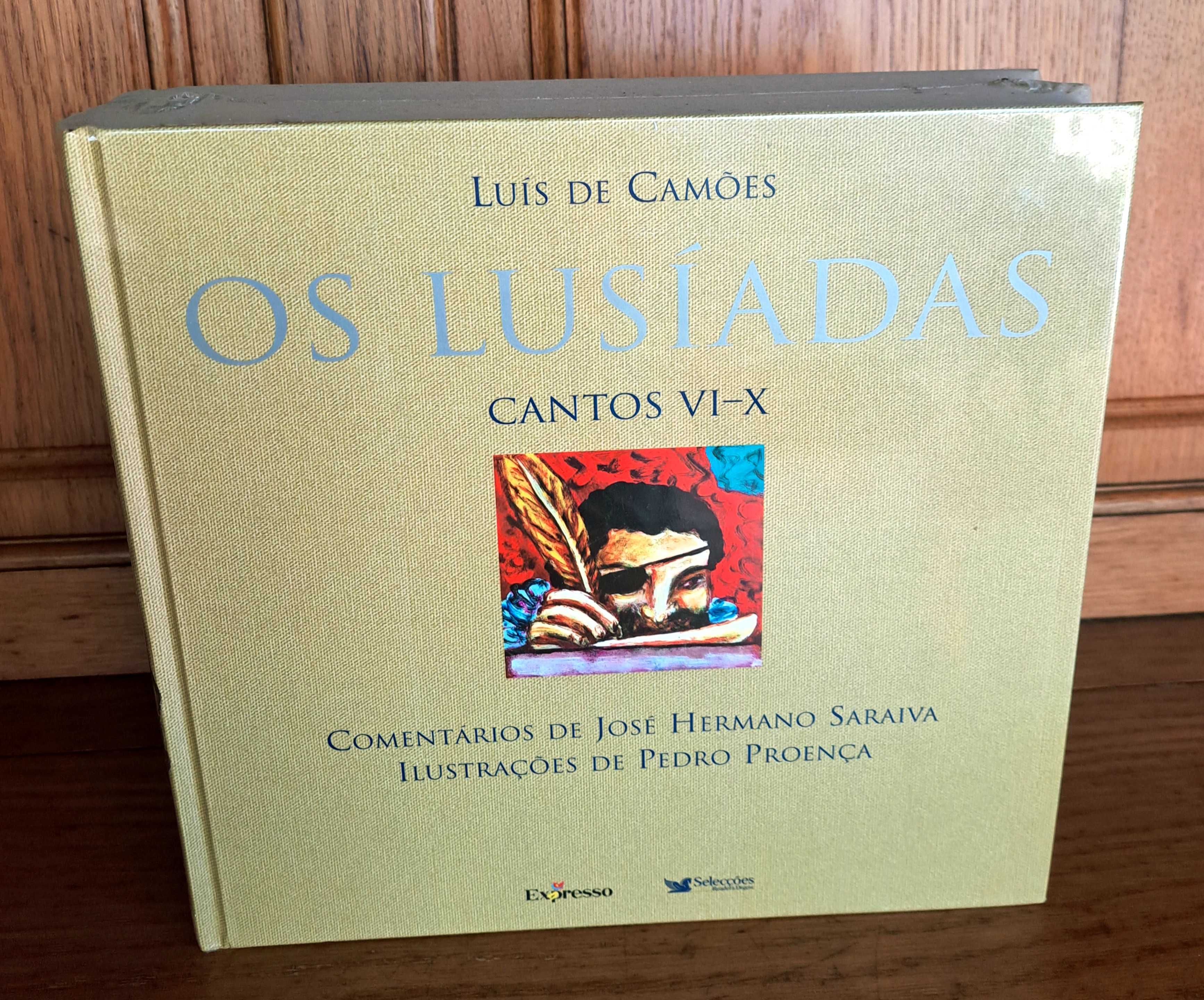 OS LUSÍADAS de LUÍS DE CAMÕES com comentários de José Hermano Saraiva