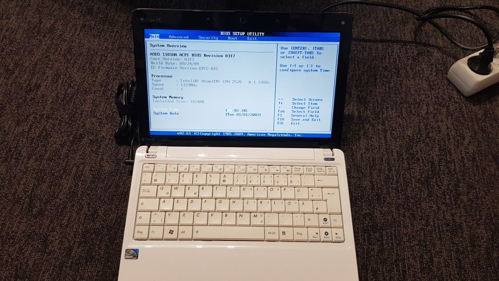 Laptop Asus Eee PC 1101HA