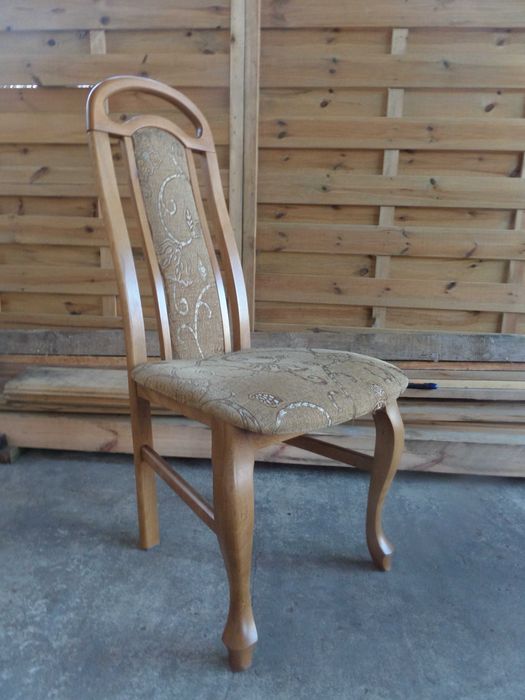 masywny duży dębowy stół + 8 krzeseł stan bdb wysyłka dowóz