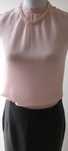 Top Calvin Klein,100% wiskoza, pudrowy róż, xs, s
