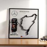 CCA з Рамкою 2в1 з  Mercedes AMG C63 1:43 і 3D Траса Nürburgring Black