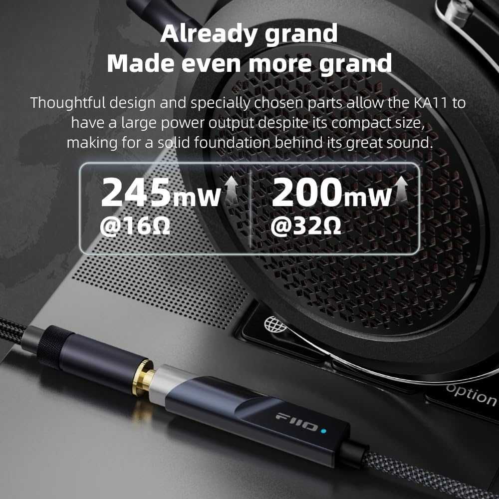 ⇒ FiiO KA11 (Type-C / Lightning) - ЦАП, DAC, усилитель для наушников