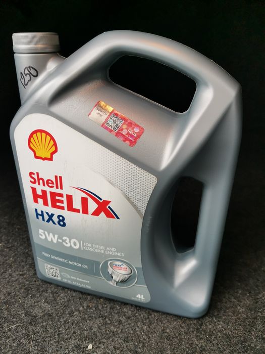 Моторное масло Shell Helix HX8