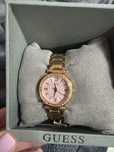 Guess zegarek rozowy rozowe zloto