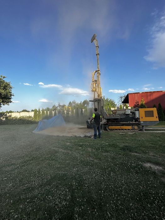 Studnie głebinowe pompy ciepła 150zł/mb