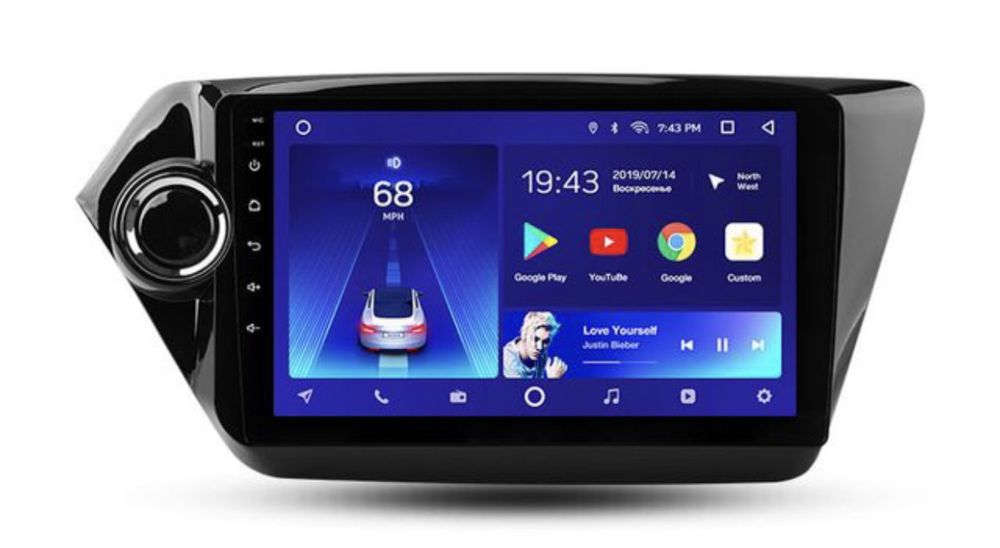 Штатная магнитола KIA RIO K2 (2012-2016г.)