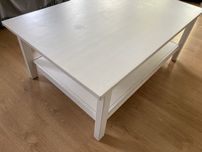Ikea Hemnes Stolik Biały 118x75 120 x 75 Lite Drewno