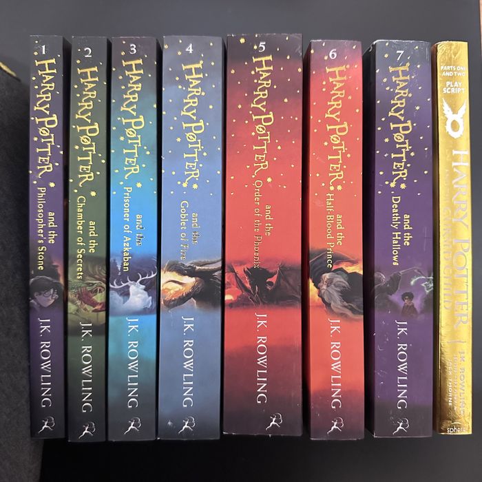 Комплект книг Гаррі Поттер англійською 8 книг ОРИГІНАЛ