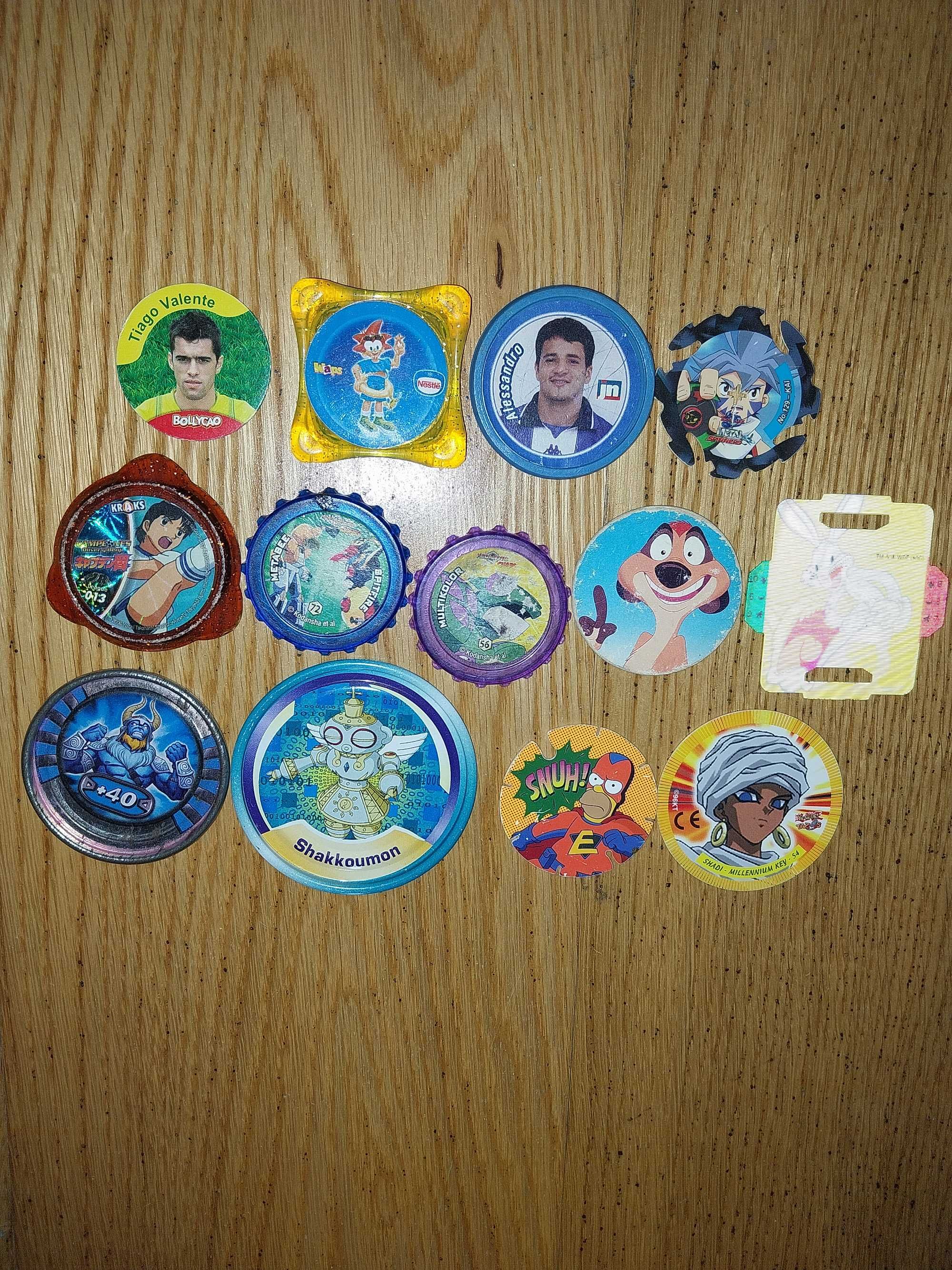 Tazos Antigos - Diversas coleções