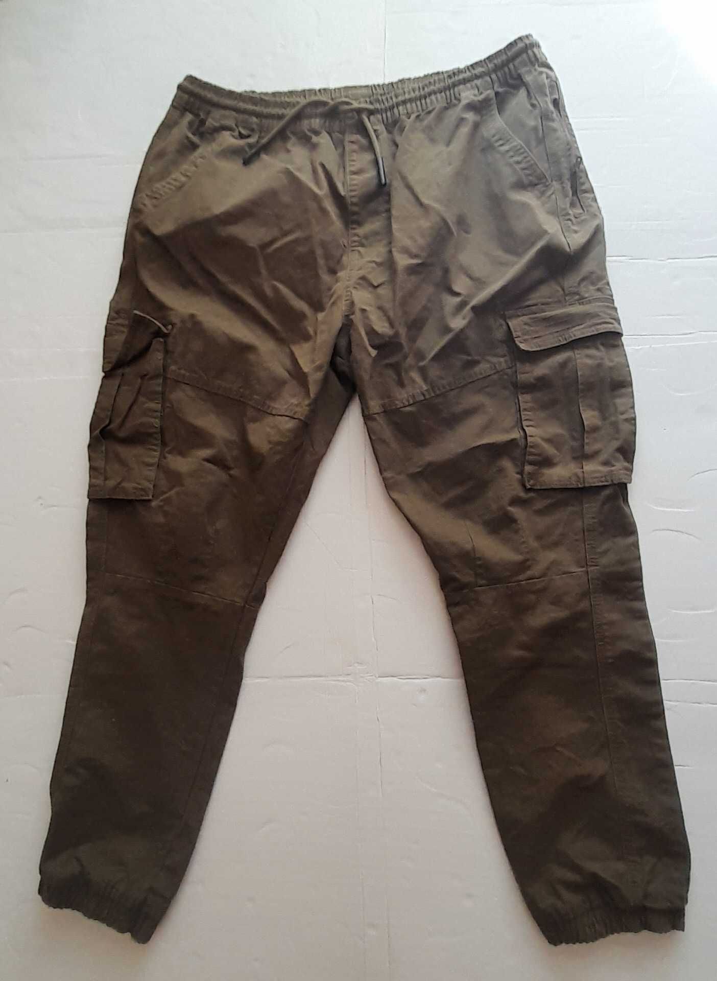 Denim Co jogger khaki męskie spodnie 2XL