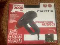 Термоповітродувка Фен технічний Forte HG2000-2V