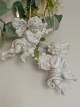 Aniołek. 2 anioły. Dekoracja. Do zawieszenia. Shabby chic.Prowansalska