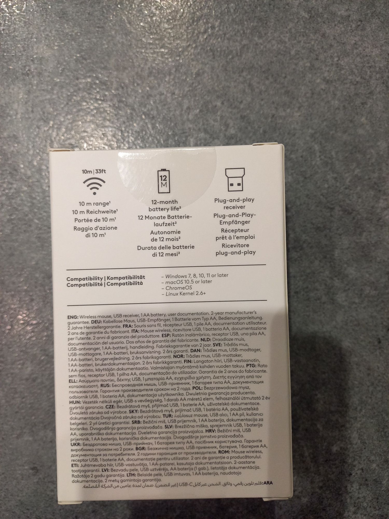 Myszka bezprzewodowa Logitech B170