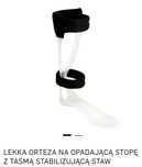 Orteza na opadającą stopę  - lewa