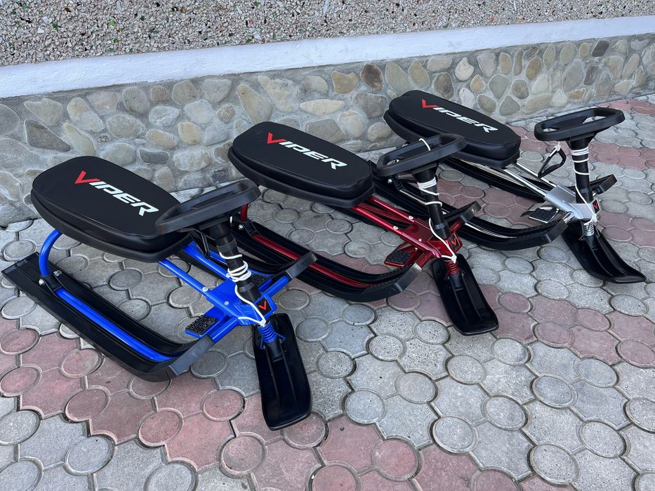 Чук і Гек Сани з рулем санки дитячі з кермом Viper дитячі снігокат
