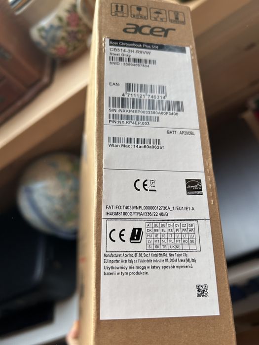 Laptop, chromebook, Acer