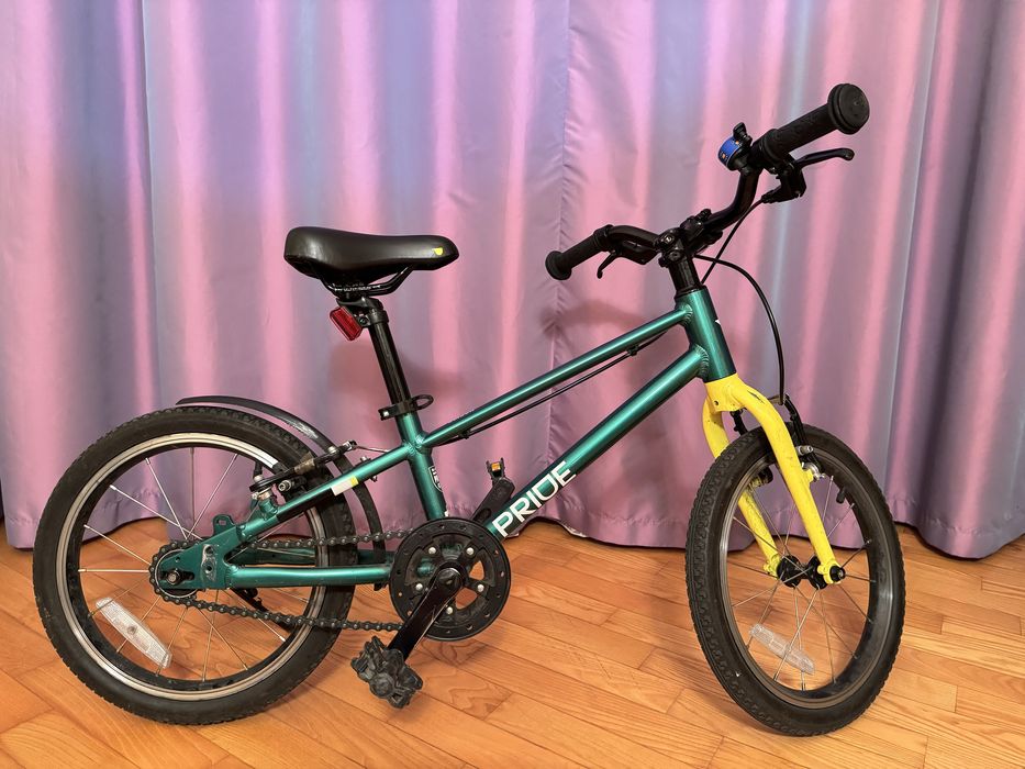Дитячий велосипед Pride Glider 16 green
