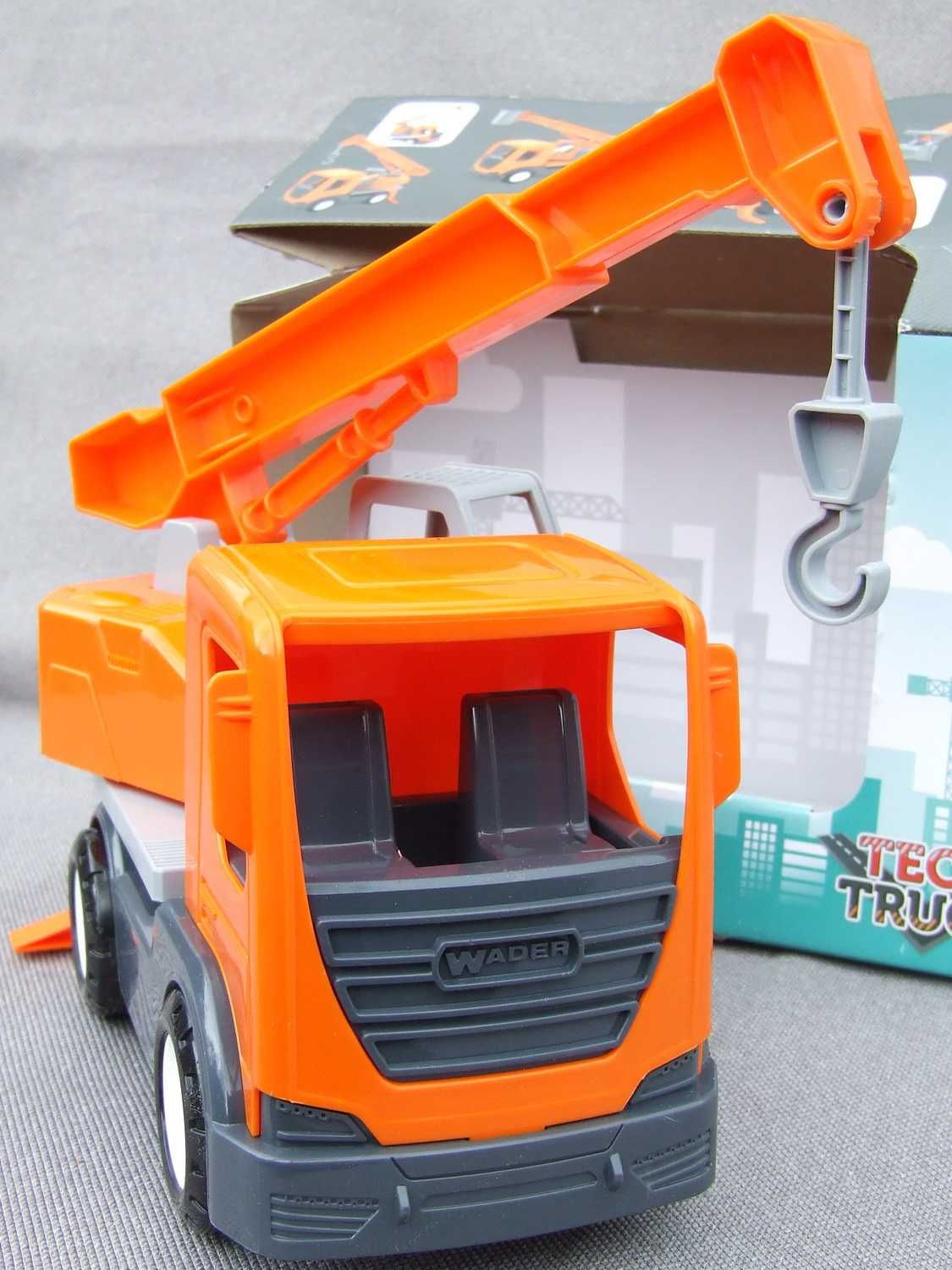 Кран будівельний Wader/подарунок/Арт. 39890/якісний/tech truck