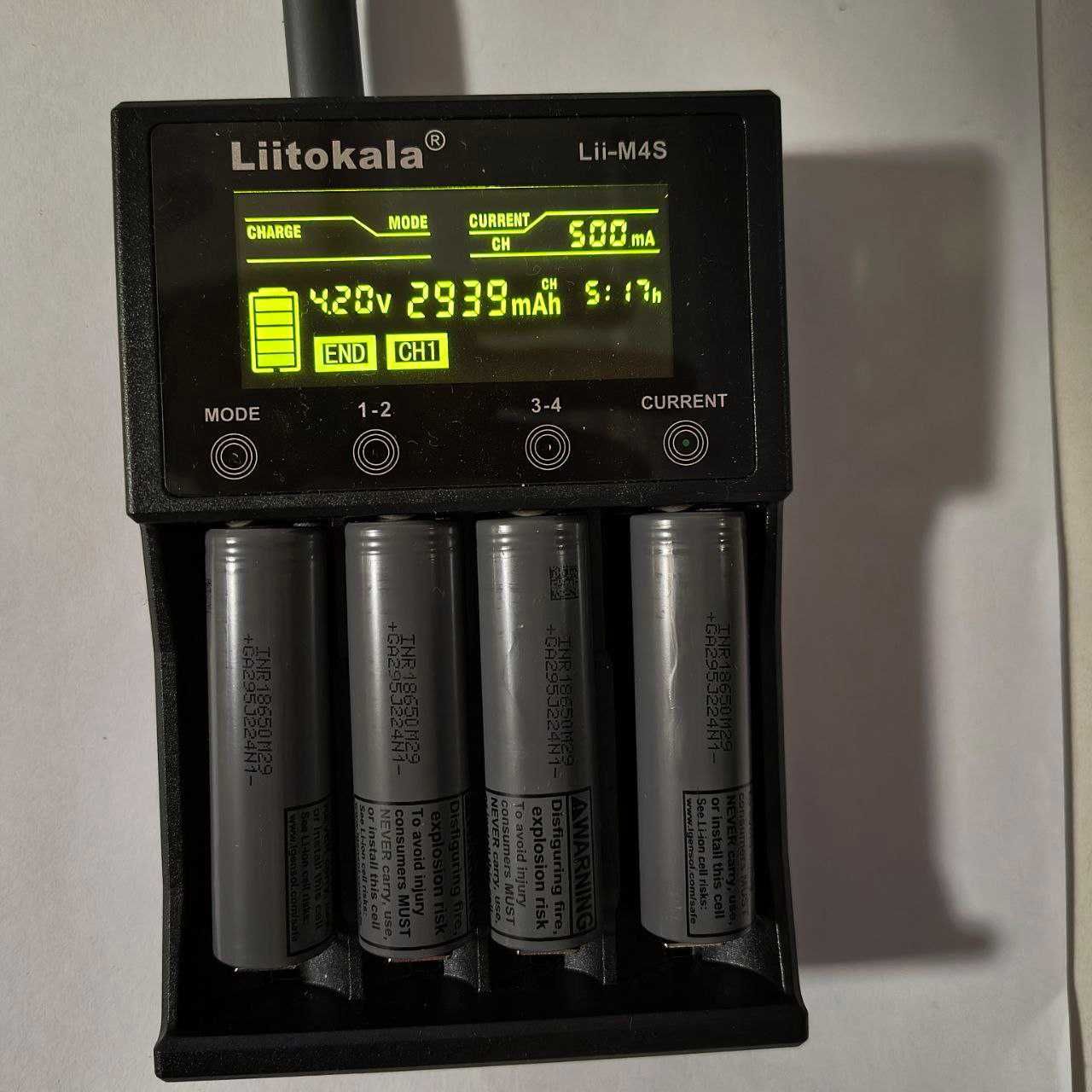Акумулятор 18650 LG INR18650-M29 10A 2850mAh нові оригінал Li-ion