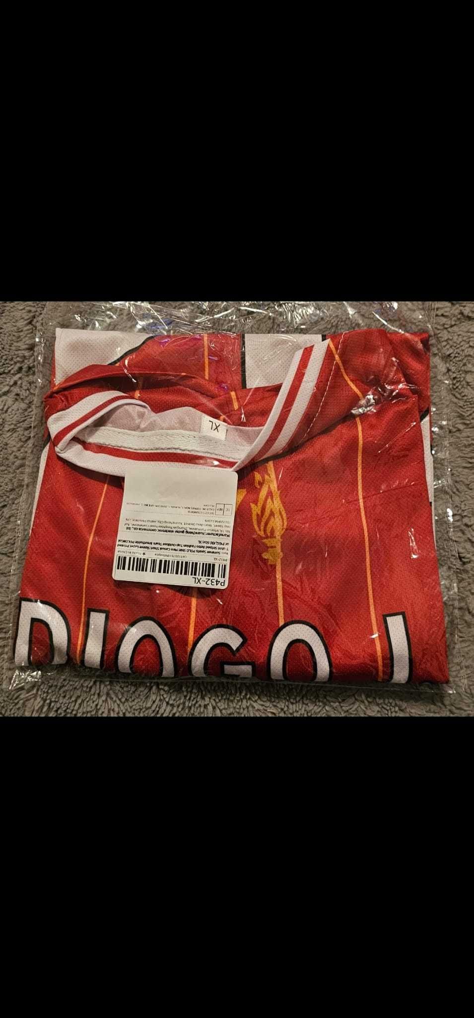 T-shirt Diogo J vermelha, tamanho XL
