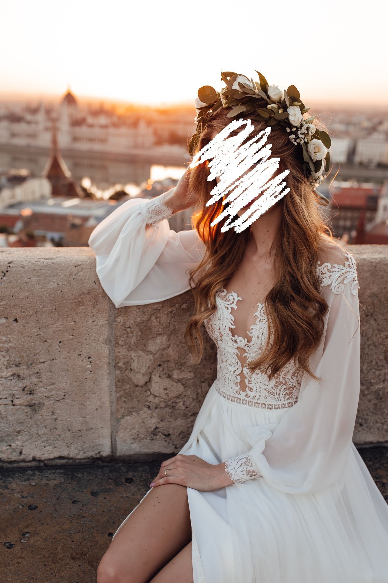 Piękna suknia boho