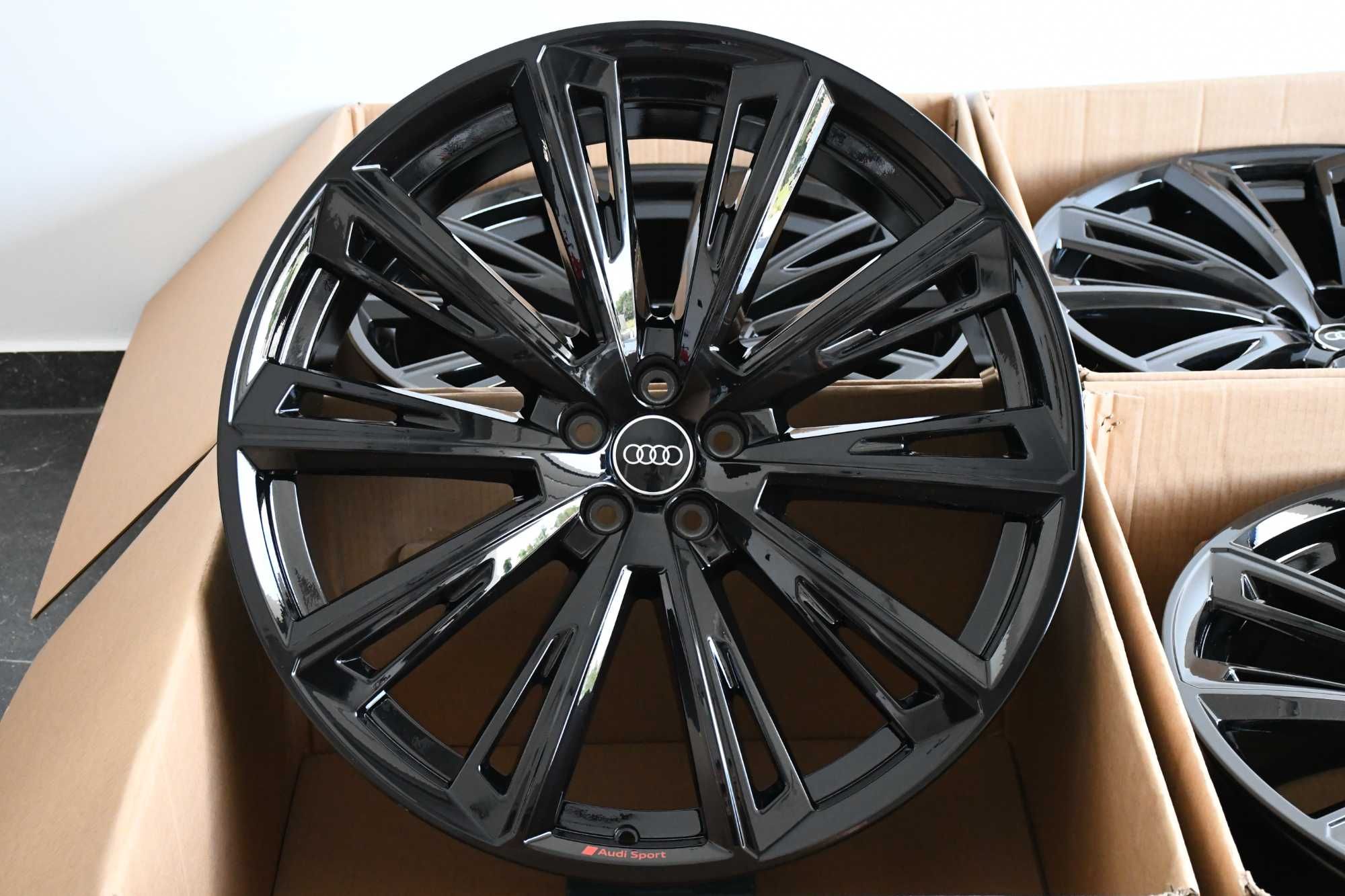 Koła Felgi 23" Audi Q8 SQ8 RSQ8 Nowe Audi Sport Black Piano