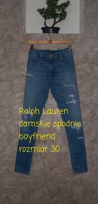 Ralph Lauren spodnie damskie boyfriend