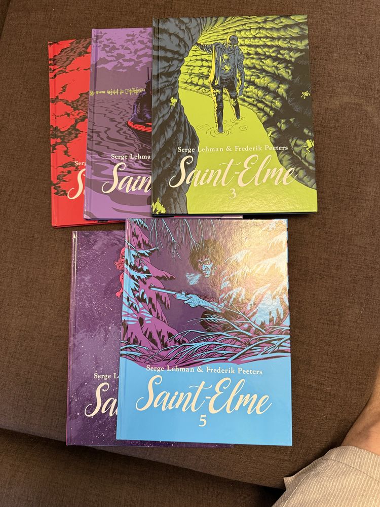 Saint elme 1-5 Komiksy