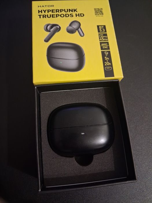 Навушники HATOR Hyреrpunk Truepods HD (HTA-435) Black