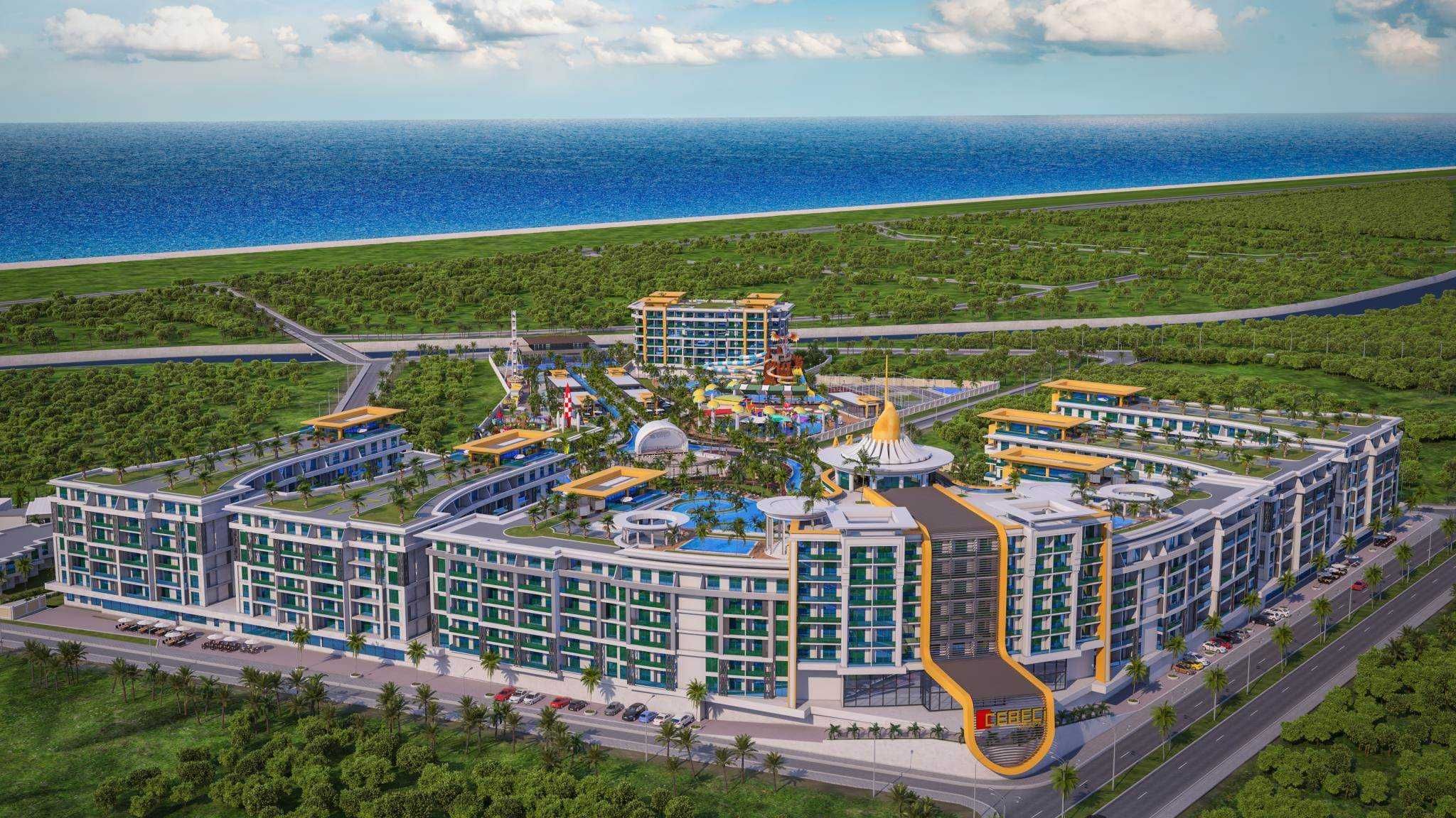 Квартира в комплексі Azura World Residence & Hotel. Аланья, Туреччина