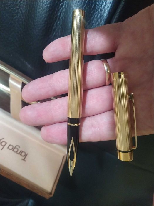 Conjunto canetas Sheaffer Gold Electroplated 585. Ouro 14 Kt