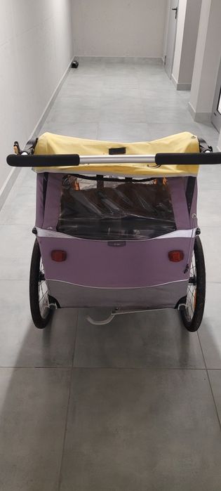 Przyczepka rowerowa Burley Bee Double, 2 osobowa,