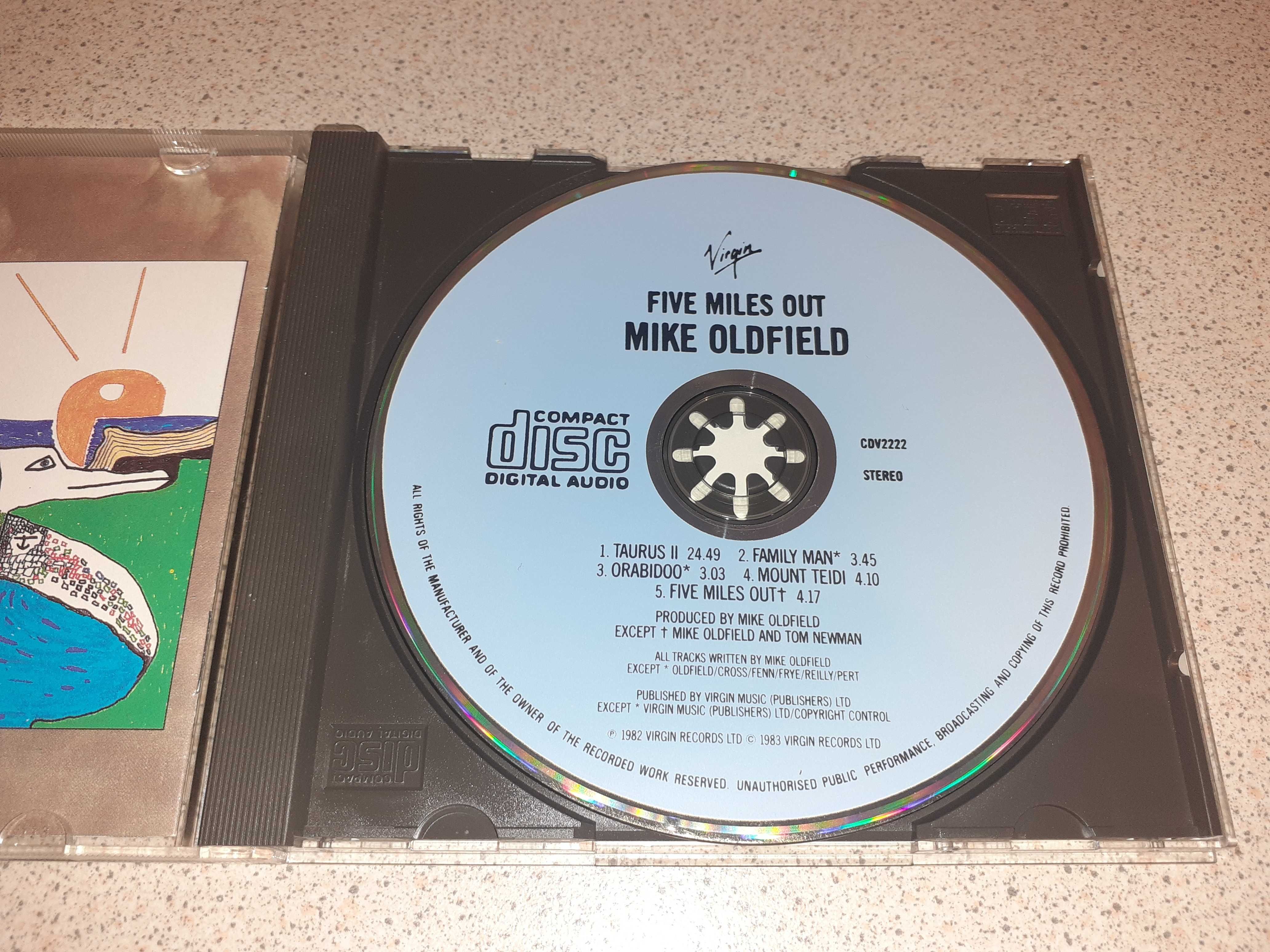 CD - Mike Oldfield "Five miles out"