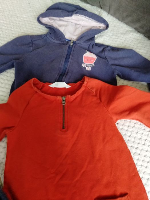 Karton ubrań dla dziewczynki