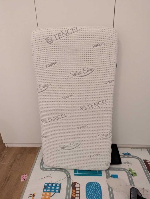 KLUPŚ Łóżeczko MARSELL biały 120x60 cm