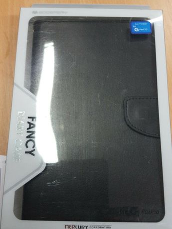 Fancy Diary case preta para tablet LG V400 G Pad 7.0