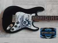 Gitara Stratocaster-Black Skull-Rock Queen-SSS- wysyłka Gratis-zamiana