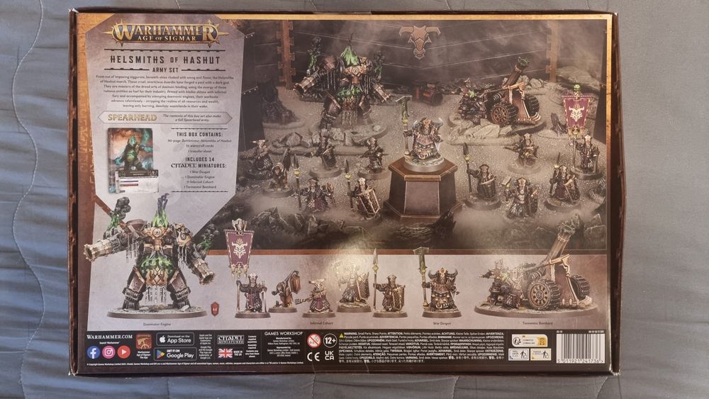 Hellsmiths of Hashut WARHAMMER AoS 

Figurki do strategicznej gry bite