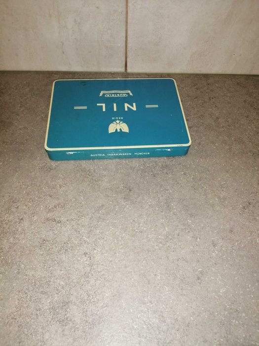 Blaszane pudełko po cygaretkach NIL Austria