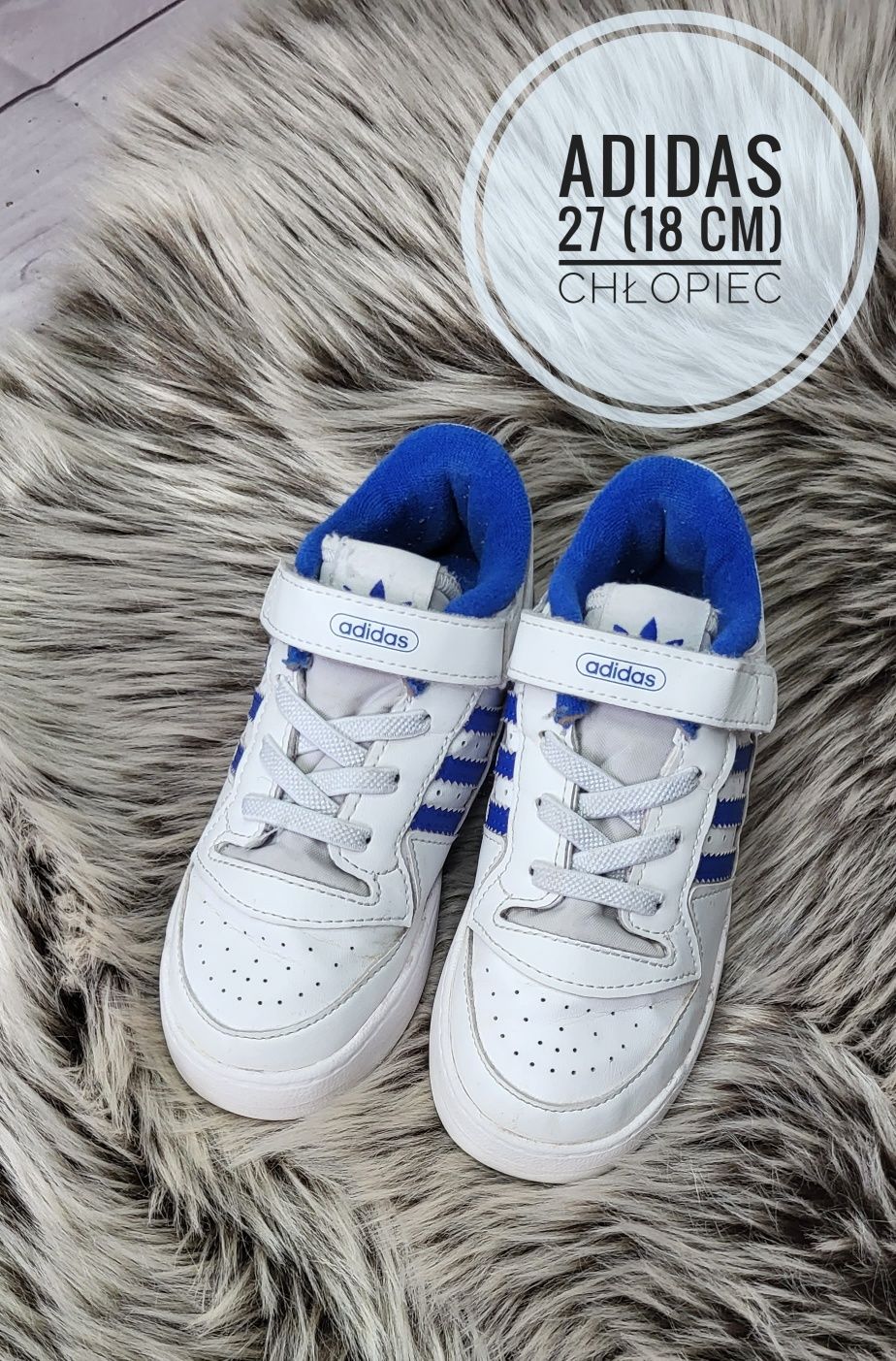 Buty 27 (18 cm) Adidas chłopiec