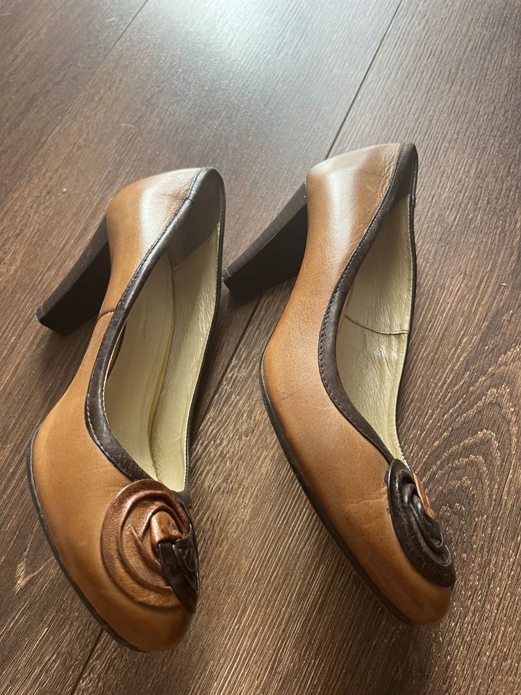 Buty damskie skórzane Kaniowski