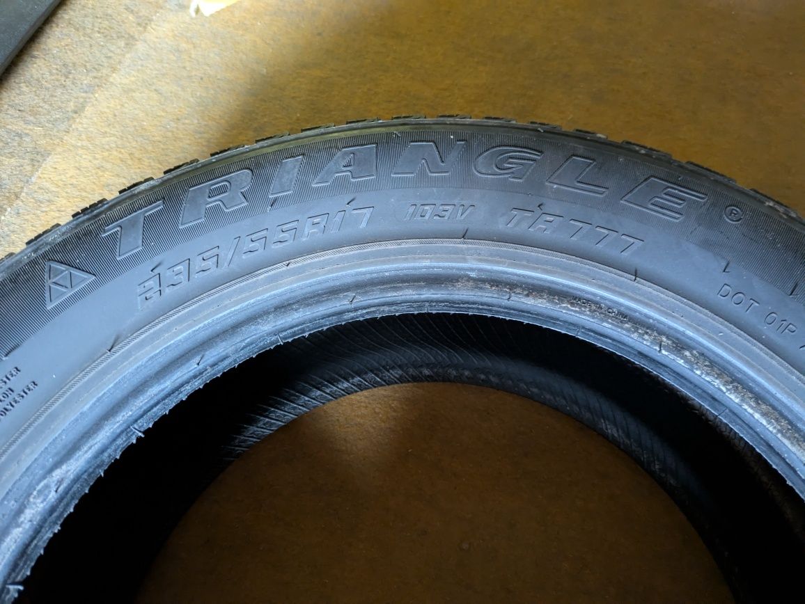 Sprzedam opony 235/55/r17 nowe!! 7,6mm