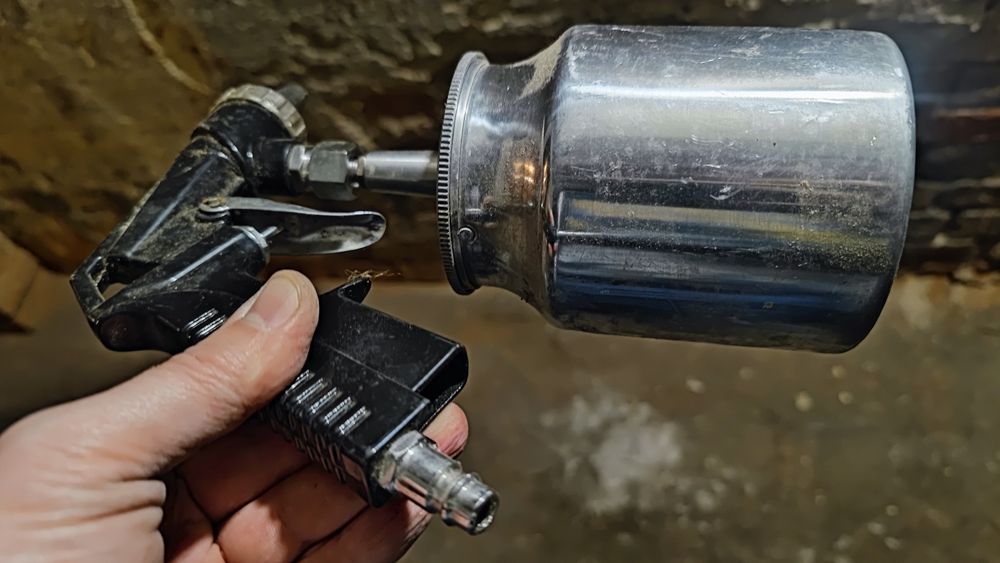 Pistolet do piaskowania
