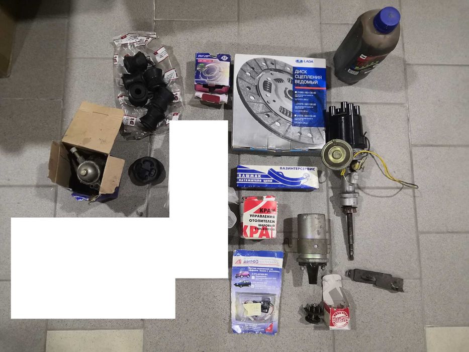 Запчастини ВАЗ 2106 (2101, 2102, 2104) амортизатори, щеплення, колодки