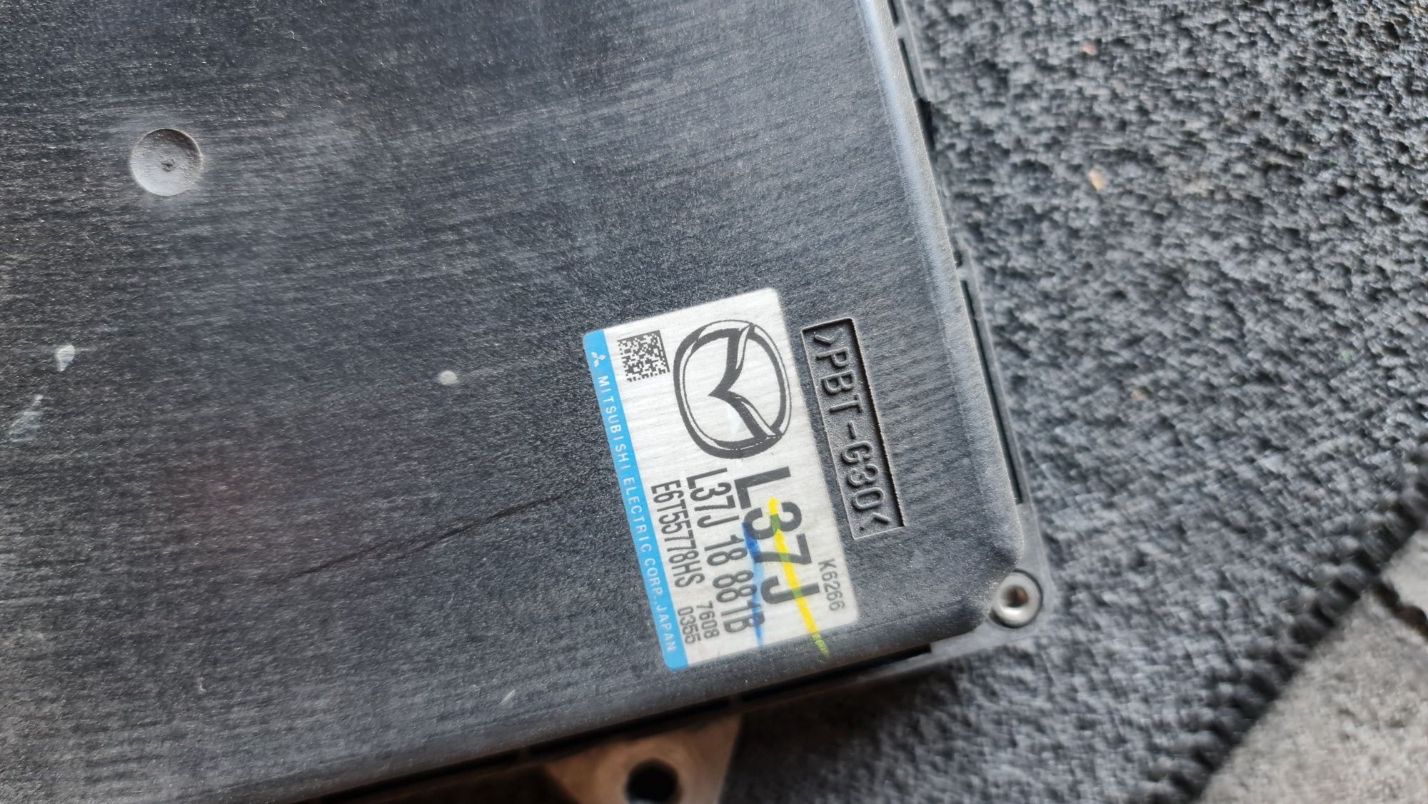 Komputer silnika ECU Mazda CX7 2.3 TURBO L37J