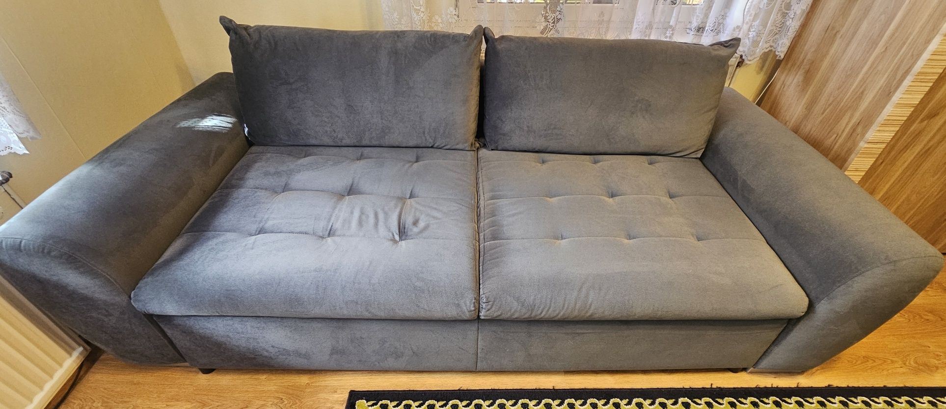 Sofa GASPAR z BRW, duża powierzchnia spania