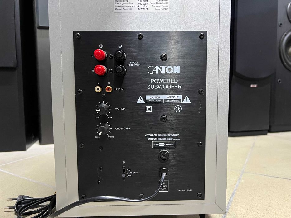 Subwoofer aktywny Canton AS10 Audio Room