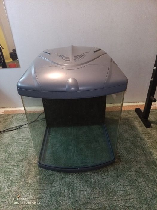 Akwarium ok 110l z zaokrąglonymi bokami
