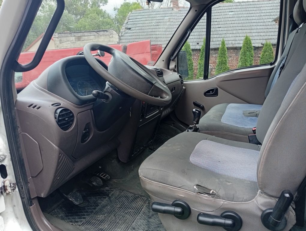 Renault mascott 2.8 na linkę dubel kabina 7os. Iveco daily